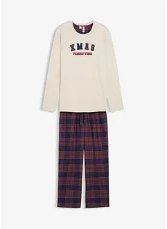 Pyjama en flanelle 100% coton douce, pochette cadeau, bonprix Pyjama en flanelle 100% coton douce, pochette cadeau, bonprix