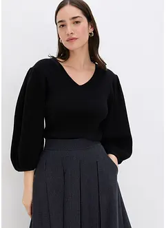 Pull en coton majoritaire, bonprix Pull en coton majoritaire, bonprix