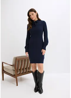 Strickkleid aus fließendem Viskose-Mix, bonprix Strickkleid aus fließendem Viskose-Mix, bonprix