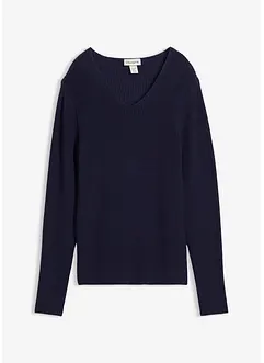 Feinstrickpullover aus reiner Bio Baumwolle, bonprix Feinstrickpullover aus reiner Bio Baumwolle, bonprix