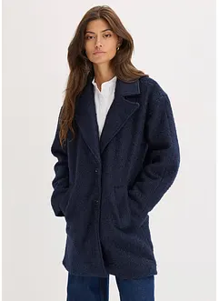 Manteau court et oversize en maille bouclette, bonprix Manteau court et oversize en maille bouclette, bonprix