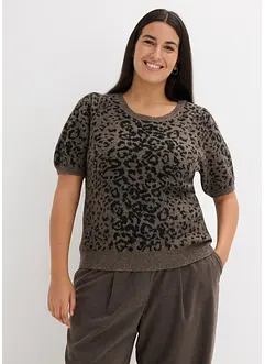Pullover mit Ballonärmeln, bonprix Pullover mit Ballonärmeln, bonprix
