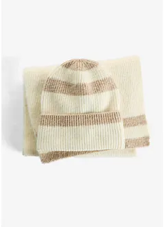 Écharpe et bonnet (ens. 2 pces), bonprix Écharpe et bonnet (ens. 2 pces), bonprix