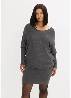 Strickkleid aus fließendem Viskose-Mix, bonprix Strickkleid aus fließendem Viskose-Mix, bonprix