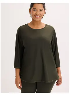 T-shirt technique ultra-doux à manches 3/4, séchage rapide, bonprix T-shirt technique ultra-doux à manches 3/4, séchage rapide, bonprix