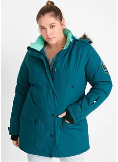 wasserdichte Funktions-Outdoor-Longjacke mit Kapuze, bonprix wasserdichte Funktions-Outdoor-Longjacke mit Kapuze, bonprix