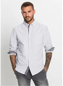 Oxford-Businesshemd aus reiner Baumwolle, Regular Fit, bonprix Oxford-Businesshemd aus reiner Baumwolle, Regular Fit, bonprix