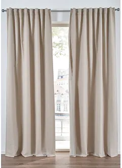 Verdunkelungsvorhang doppellagig (1er Pack), bonprix Verdunkelungsvorhang doppellagig (1er Pack), bonprix