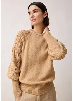 Pull en laine majoritaire, bonprix Pull en laine majoritaire, bonprix