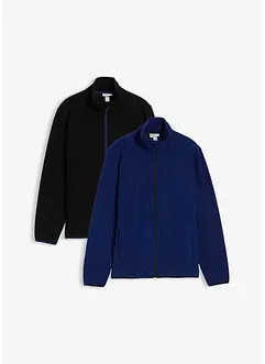 Fleecejacke (2er Pack), bonprix Fleecejacke (2er Pack), bonprix