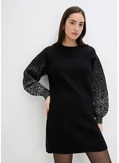 Strickkleid mit Glitzer-Effekt, bonprix Strickkleid mit Glitzer-Effekt, bonprix