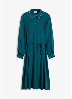 Midikleid mit Perlen Applikation, bonprix Midikleid mit Perlen Applikation, bonprix