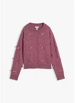 Feinstrickjacke mit Schleifen, bonprix Feinstrickjacke mit Schleifen, bonprix
