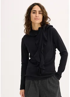 Feinstrickpullover aus fließendem Viskose-Mix, bonprix Feinstrickpullover aus fließendem Viskose-Mix, bonprix