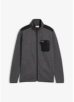 Strickfleecejacke, bonprix Strickfleecejacke, bonprix