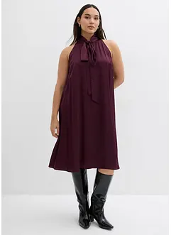 Robe courte en satin de viscose mélangée, bonprix Robe courte en satin de viscose mélangée, bonprix