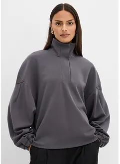 Sweat-shirt oversize en néoprène, bonprix Sweat-shirt oversize en néoprène, bonprix