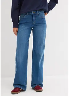 Straight-Jeans Mid Waist Bio-Baumwolle, bonprix Straight-Jeans Mid Waist Bio-Baumwolle, bonprix