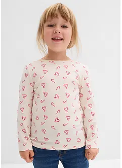 Langarmshirt aus elastischem Bio-Baumwoll-Mix, bonprix Langarmshirt aus elastischem Bio-Baumwoll-Mix, bonprix