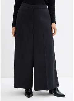Pantalon large et fluide avec taille élastiquée, bonprix Pantalon large et fluide avec taille élastiquée, bonprix
