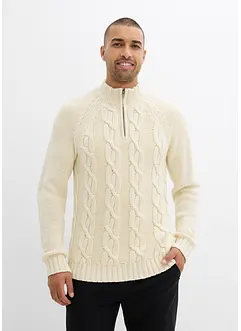 Grobstrick Troyer mit Baumwolle, bonprix Grobstrick Troyer mit Baumwolle, bonprix