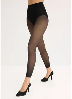 Wärmende Leggings in transparenter Optik mit Belly Control und Push-Up 50 DEN, bonprix Wärmende Leggings in transparenter Optik mit Belly Control und Push-Up 50 DEN, bonprix