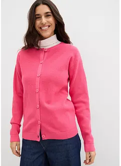 Feinstrickjacke, Rundhals, bonprix Feinstrickjacke, Rundhals, bonprix