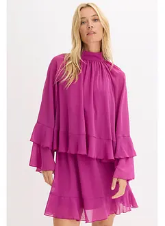 Robe en mousseline à volants, bonprix Robe en mousseline à volants, bonprix