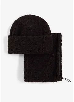 Écharpe et bonnet (ens. 2 pces), bonprix Écharpe et bonnet (ens. 2 pces), bonprix