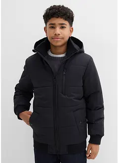 Winter-Steppjacke in Blousonform mit Kapuze, bonprix Winter-Steppjacke in Blousonform mit Kapuze, bonprix