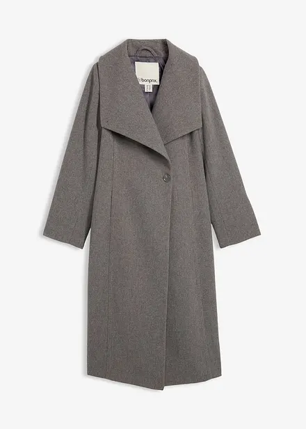 Mantel aus Wollimitat