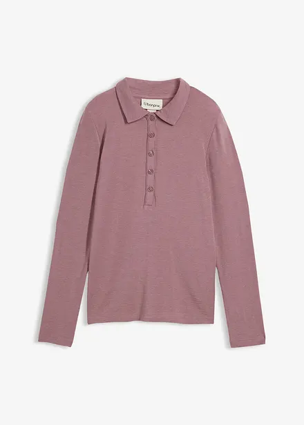 Poloshirt mit Woll-Anteil