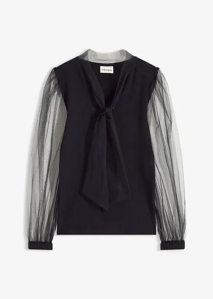 Pullover aus fließendem Viskose-Mix