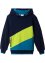 Jungen Kapuzensweatshirt im Colourblock aus Bio-Baumwolle, bpc bonprix collection