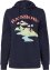 Kapuzen-Sweatshirt bedruckt aus Bio-Baumwolle, RAINBOW