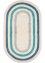 Ovale Badematte mit Streifen- Design, bpc living bonprix collection