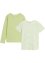 Mädchen T-Shirt (2er Pack) aus Bio Baumwolle, bpc bonprix collection
