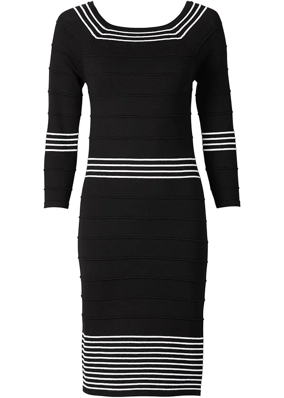 Robe pull en viscose majoritaire, bonprix
