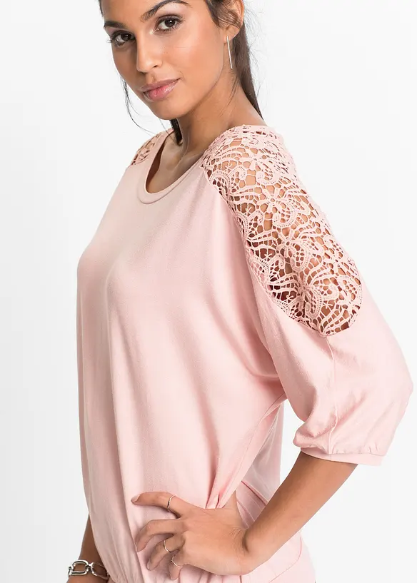Oversize-Shirt aus Viskose-Mix, bonprix