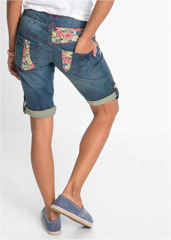 Bermuda en jean, bonprix