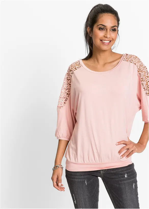 Oversize-Shirt aus Viskose-Mix, bonprix