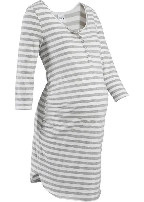 Chemise de nuit d’allaitement coton, bonprix