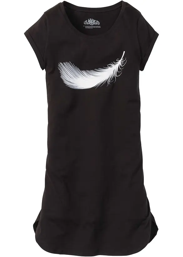 Chemise de nuit courte 100% coton, bonprix