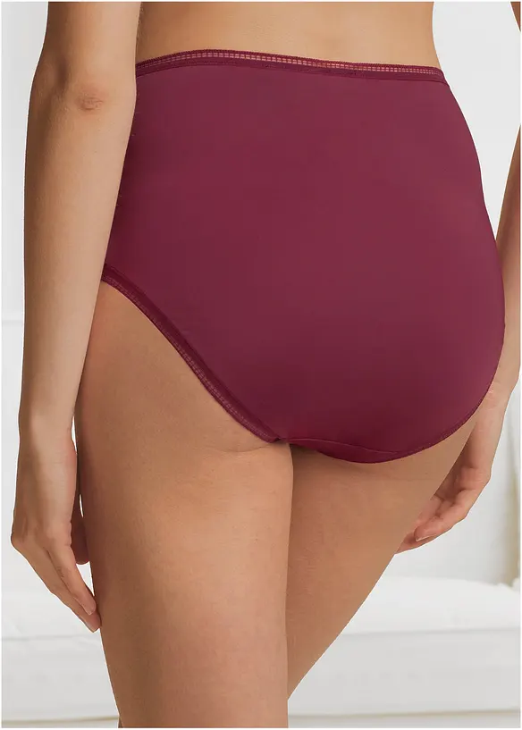 Microfaser Highwaist Slip (3er Pack), bonprix