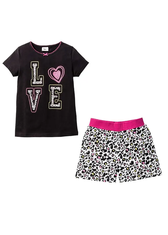 Pyjashort 100% coton (ens. 2 pces), bonprix