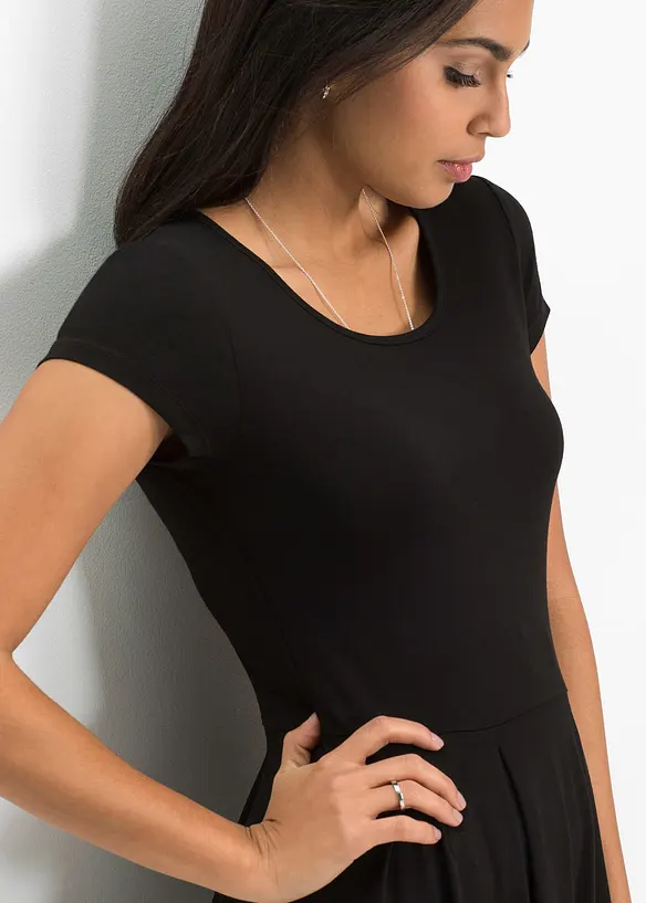 Robe en jersey viscose extensible, bonprix