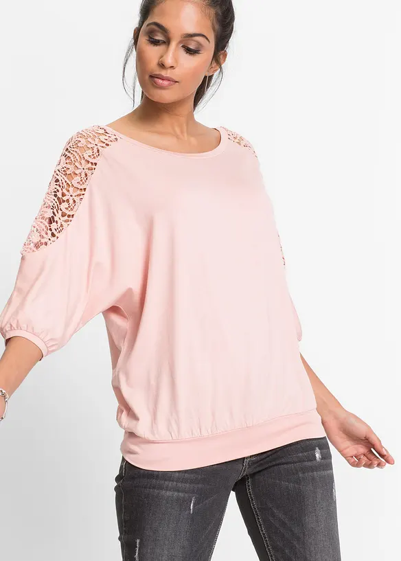 Oversize-Shirt aus Viskose-Mix, bonprix