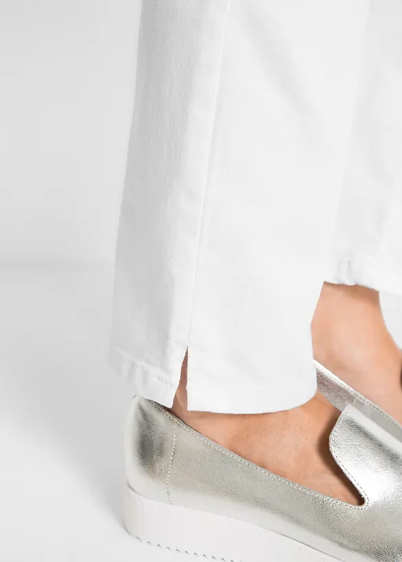 Stretchhose mit geradem Bein, Mid Waist, bonprix