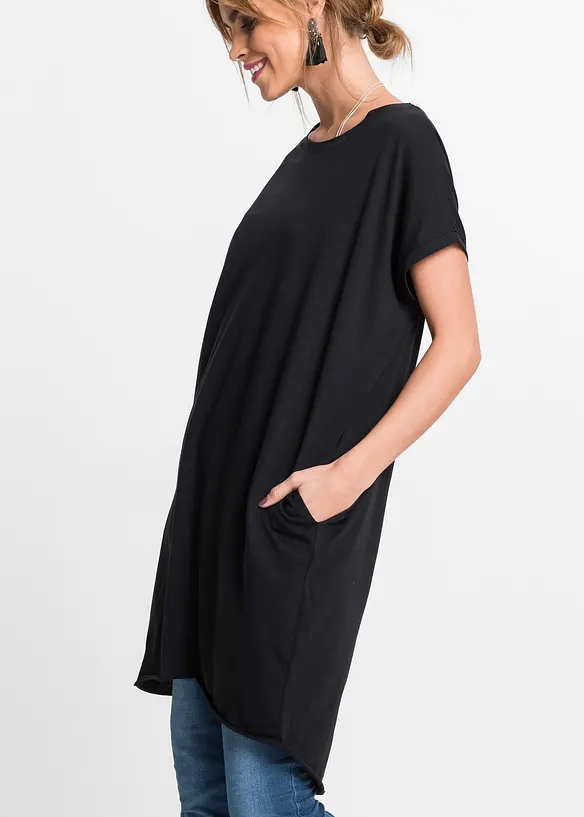 Longshirt aus reiner Baumwolle, bonprix