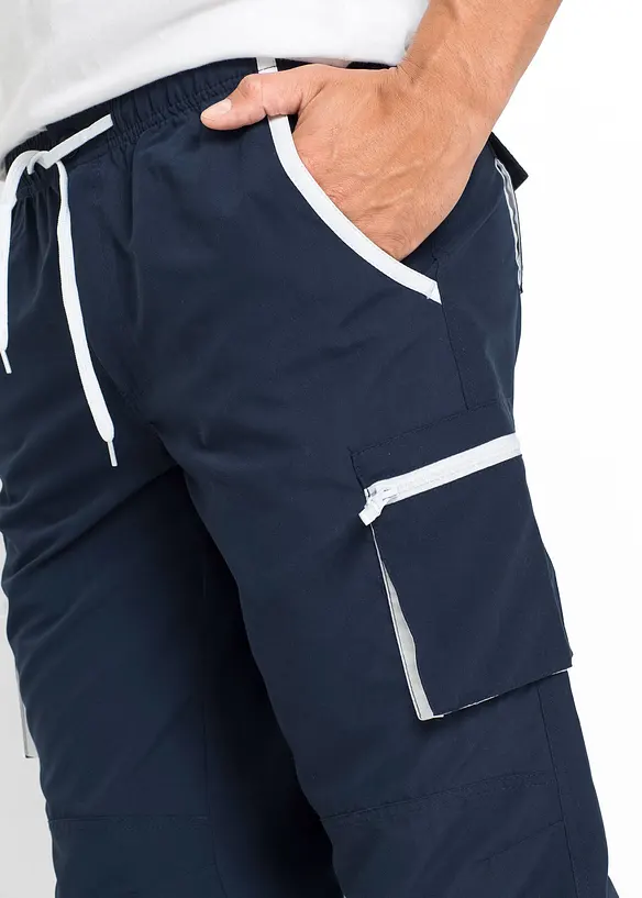 Mikrofaser 3/4-Schlupfhose, Regular Fit, bonprix